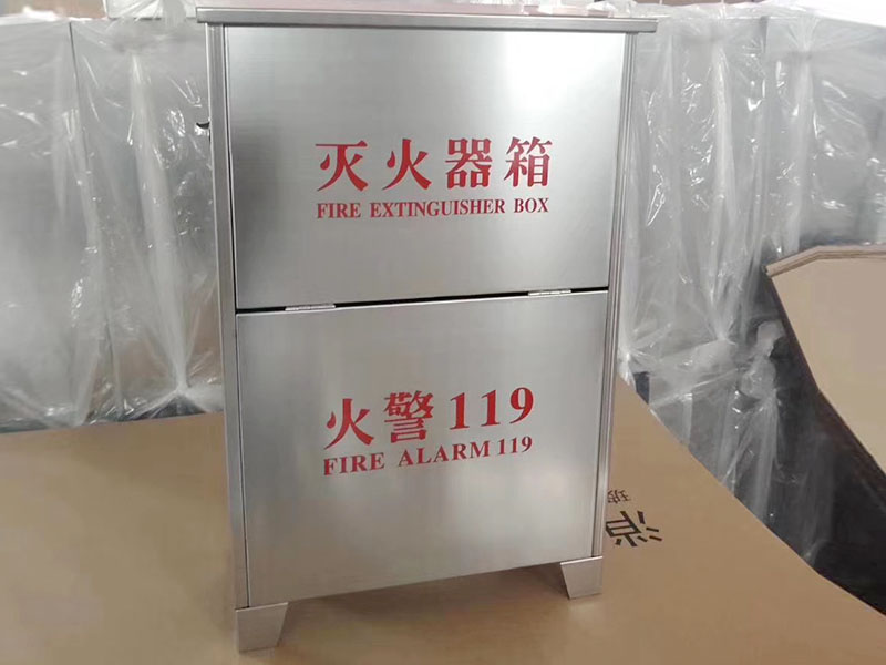 河南安陽不銹鋼消防箱產品案例